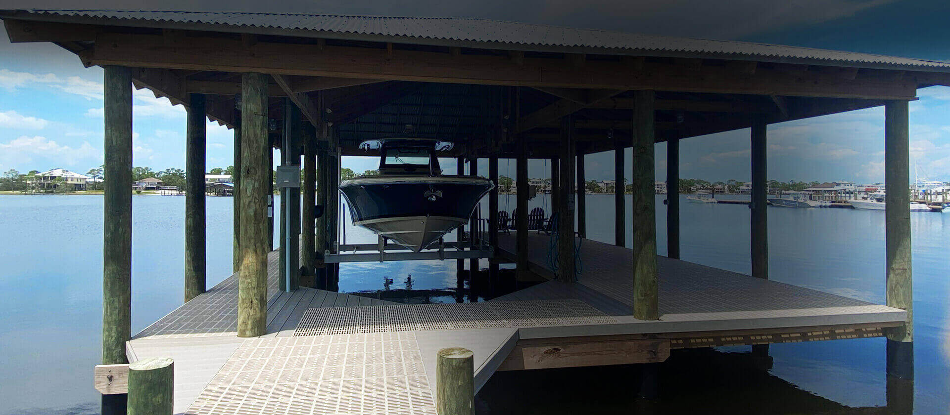 Boat Houses - Gulf Coast Dock Masters